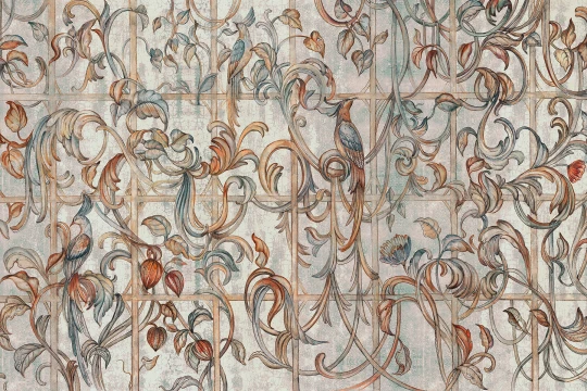 Lorenso TPA 1025 0184 00 Birria - mural w ornament roślinny