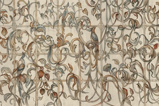 Lorenso TPA 1025 0184 01 Birria - mural w ornament roślinny
