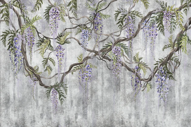 Lorenso TPA 0625 0172 00 Wistela - mural w wisterię