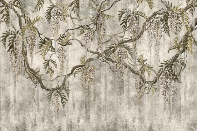 Lorenso TPA 0625 0172 02 Wistela - mural w wisterię
