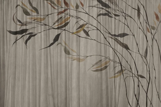 Lorenso TPA 0525 0155 00 Sway - mural w gałęzie i liście