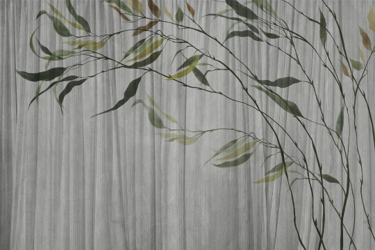 Lorenso TPA 0525 0155 03 Sway - mural w gałęzie i liście