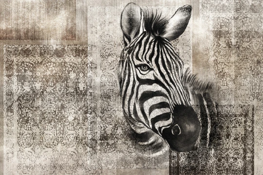 Lorenso TPA 0225 0143 00 Zebra - mural w zebrę
