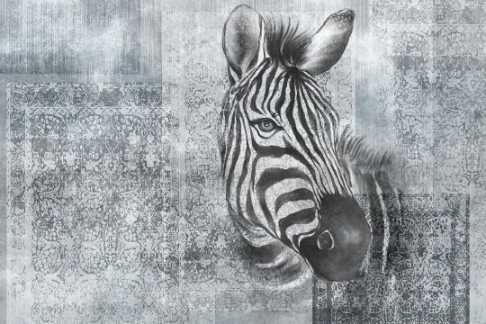 Lorenso TPA 0225 0143 03 Zebra - mural w zebrę