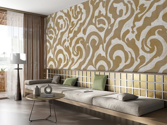 Wallpepper WPC-15 B 2026 In-Materia Panama - mural w fale z efektem rattanu