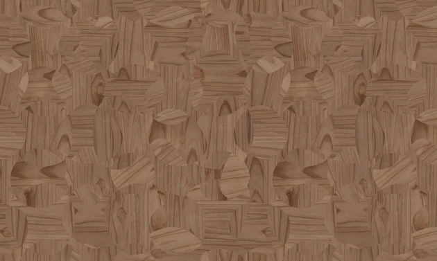 Wallpepper WPC-08 A 2026 In-Materia Selva - mural w drewniane intarsje