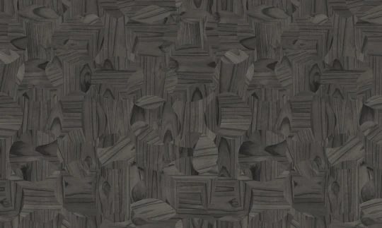 Wallpepper WPC-08 B 2026 In-Materia Selva - mural w drewniane intarsje