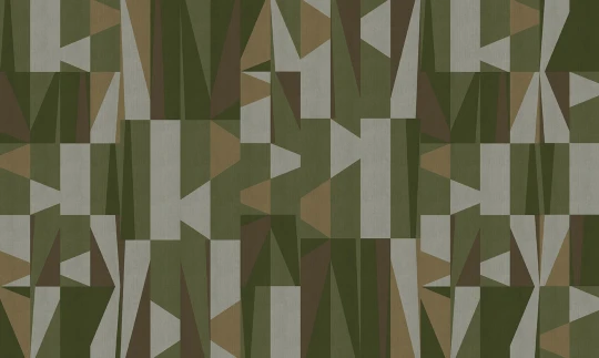 Wallpepper WPC-06 A 2026 In-Materia Saia - mural geometryczny z efektem tkaniny