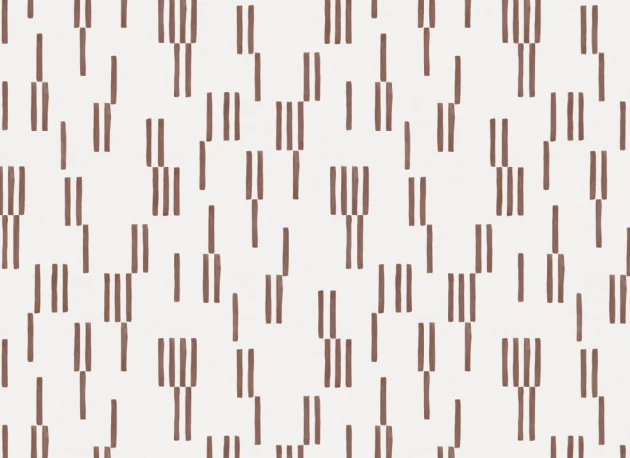 Hovia ST5953NE04R Tally Terracotta - tapeta w kreski