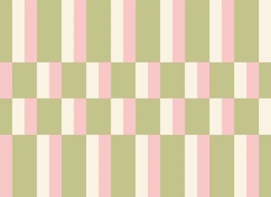 Hovia GE5906GR03R Albers Green & Pink - tapeta geometryczna