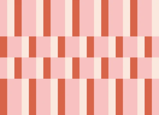 Hovia GE5909PI03R Albers Pink & Orange - tapeta geometryczna