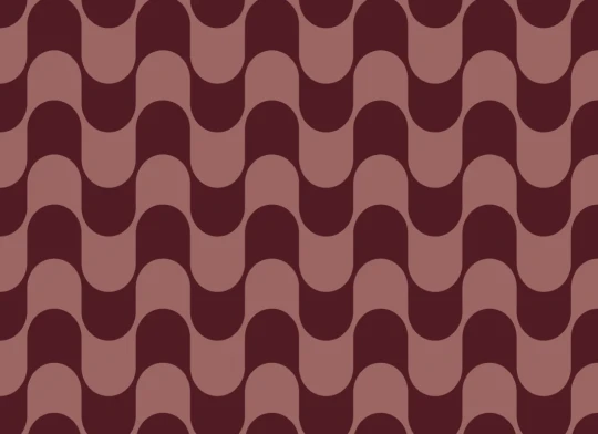 Hovia GE5900RE03R Jive Burgundy - tapeta w fale retro