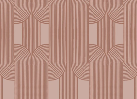 Hovia GE5827PI03R Rhythm Pink - tapeta w pasy