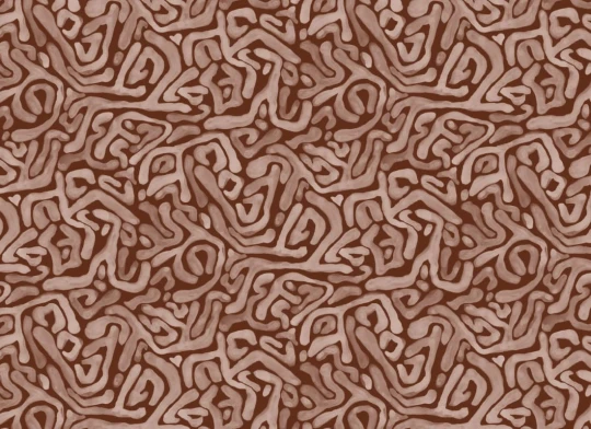 Hovia AB5969BR04R Tangle Terracotta - tapeta w labirynt