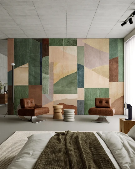 Inkiostro Bianco INKONIE2601 Materiaprima Japonisme Terre - mural geometryczny