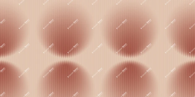 Inkiostro Bianco INKMGTG2602 Materiaprima Miraggio Blush - mural w okręgi z efektem ryflowania