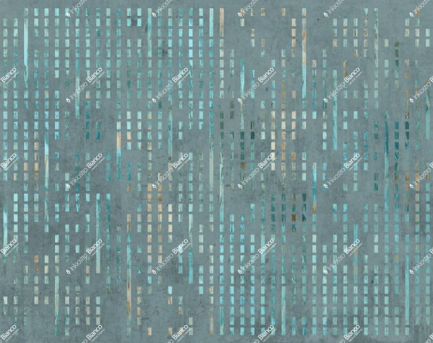 Inkiostro Bianco INKNARC2603 Materiaprima Tracce Metropolitane Polvere - mural geometryczny w prostokąty