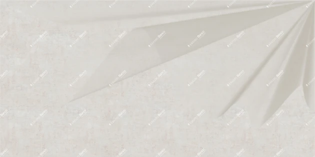 Inkiostro Bianco INKMMAF2601 Materiaprima Brezza Sabbia - mural w plisy z efektem 3D