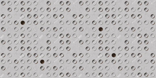 Inkiostro Bianco INKMIMP2601 Materiaprima Punti Urbani Cemento - mural w kółka z efektem 3D