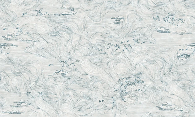 Inkiostro Bianco INKEOIM2603 Materiaprima Medea Ottanio - mural w linearne fale