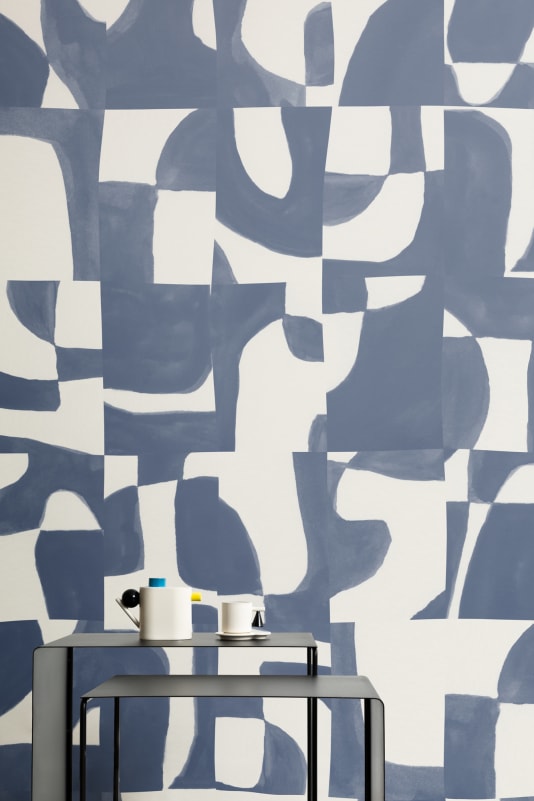 Hovia AB5981BU04W Nocta Blue - mural abstrakcyjny