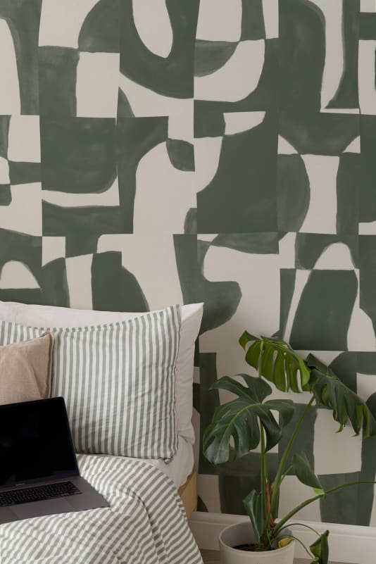 Hovia AB5982GR04W Nocta Moss - mural abstrakcyjny