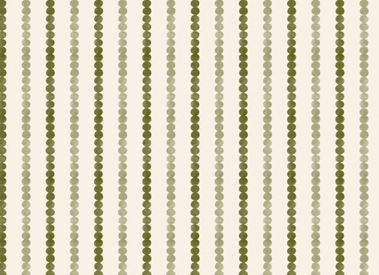 Hovia ST51117GR07W Bobble Green - mural w pasy z kropek