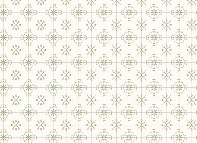 Hovia RP51094GR06W Azulejo Green - mural w płytki azulejos