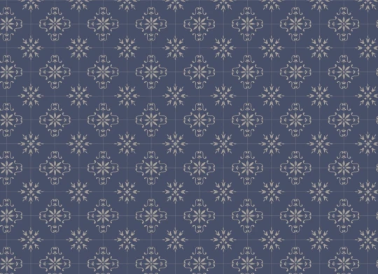Hovia RP51096BU06W Azulejo Navy - mural w płytki azulejos