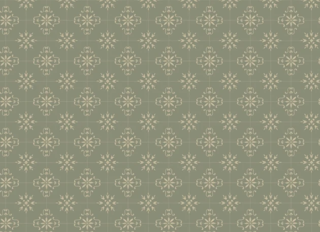 Hovia RP51097GR06W Azulejo Dark Green - mural w płytki azulejos