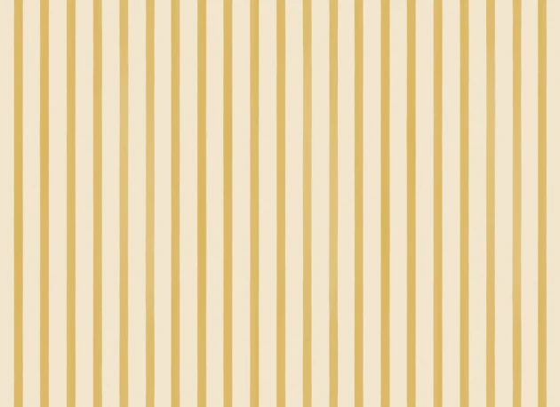 Hovia ST51138YE07W Ticking Yellow - mural w pasy