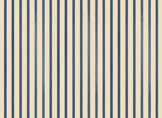 Hovia ST51139BU07W Ticking Blue - mural w pasy