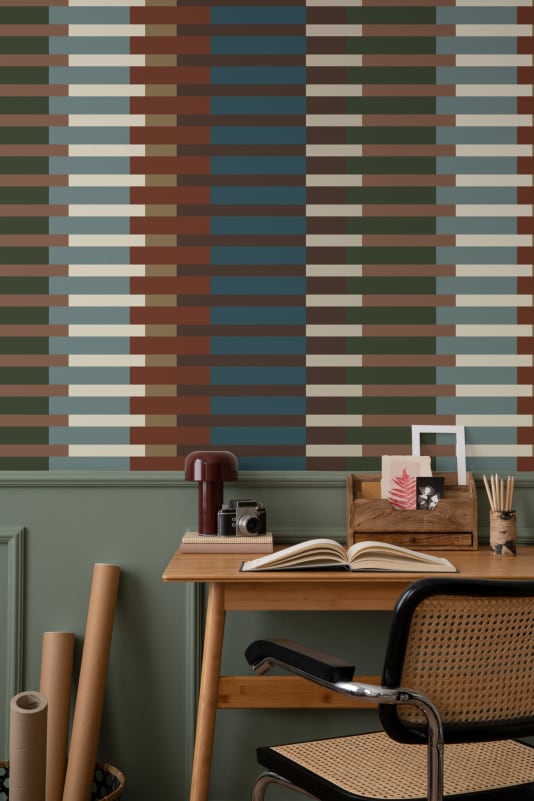 Hovia ST51125MU07W Isak Classic - mural w pasy