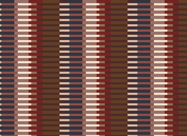 Hovia ST51126MU07W Isak Brown - mural w pasy