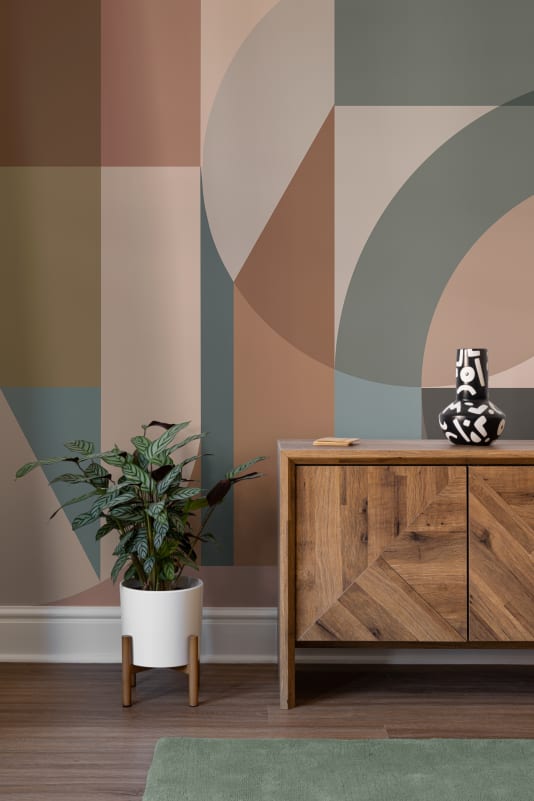 Hovia GE01173BU03W Nomad - mural geometryczny
