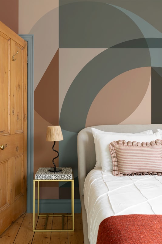 Hovia GE01173BU03W Nomad - mural geometryczny
