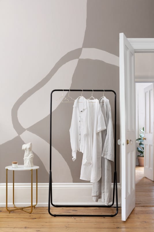 Hovia AB01003NE04W Moraine Beige - mural abstrakcyjny