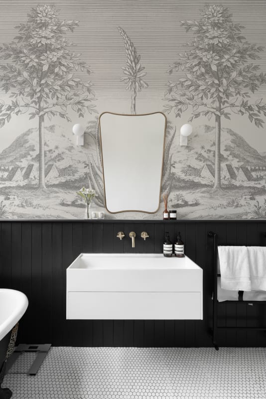 Hovia TR0673GE03W Aloe Grey - mural w tropikalny pejzaż z aloesem