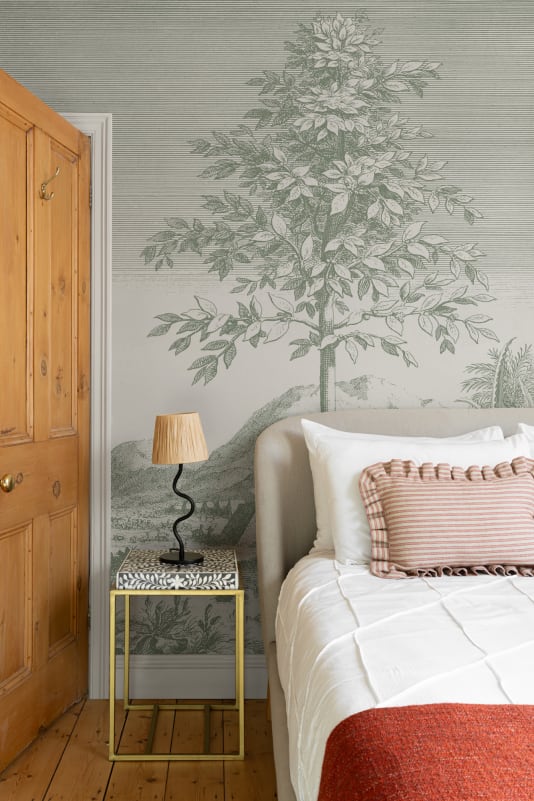 Hovia TR0675GR03W Aloe Green - mural w tropikalny pejzaż z aloesem