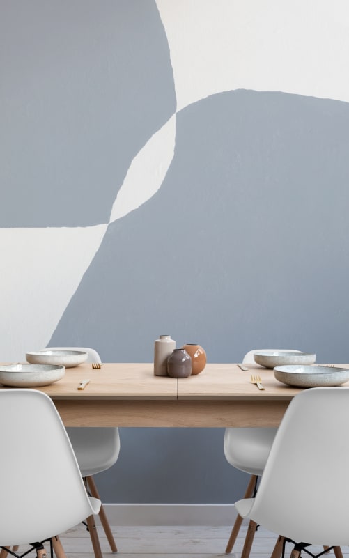 Hovia AB0994BU04W Tauva Blue - mural abstrakcyjny