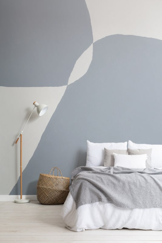 Hovia AB0994BU04W Tauva Blue - mural abstrakcyjny
