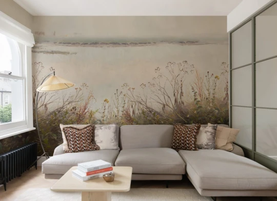 Hovia LA01017MU07W Grasslands Dusk - mural w pejzaż rzeczny
