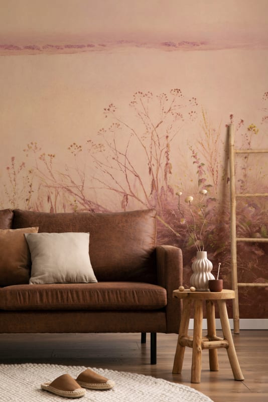 Hovia LA01018PI07W Grasslands Sunset - mural w pejzaż rzeczny