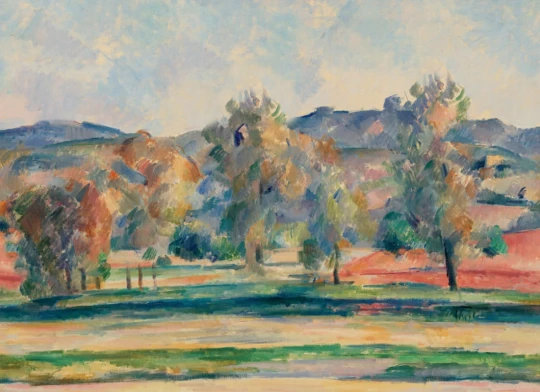 Hovia LA01007MU07W Cezanne Classic - mural w impresjonistyczny pejzaż