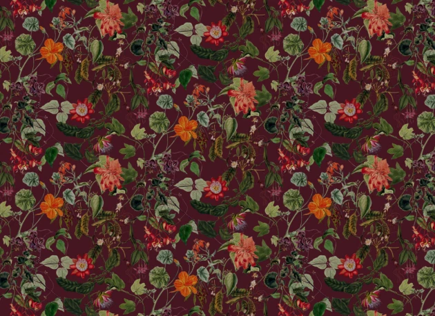 Hovia FL5938DA06W Nightshade Berry - mural roślinny