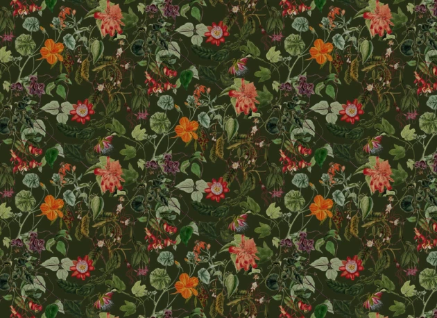 Hovia FL5939DA06W Nightshade Dark - mural roślinny