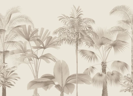 Hovia TR0893NE03W Glow Neutral - mural w palmy