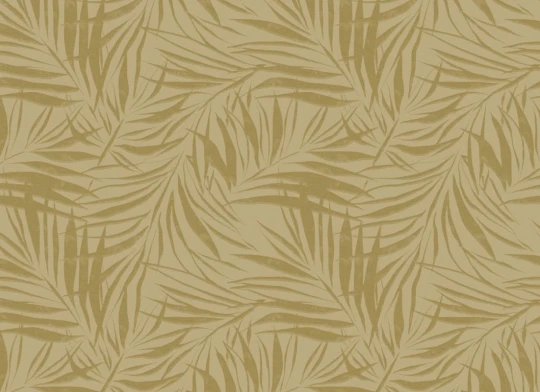 Hovia LE51053GR06W Sombra Green - mural w liście palmy