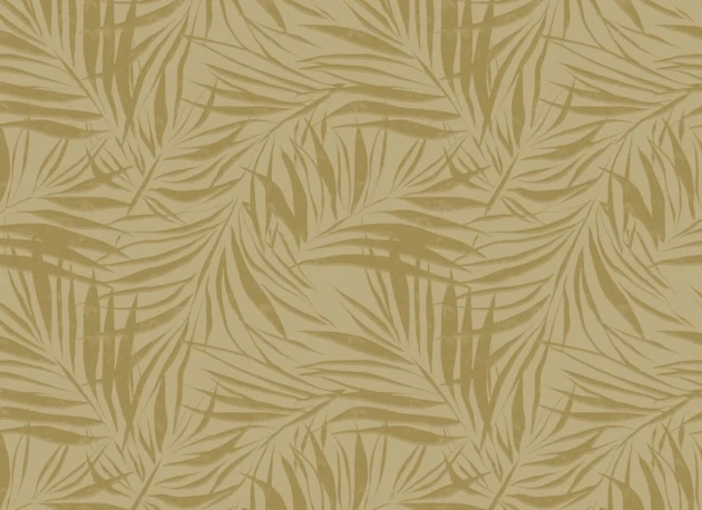 Hovia LE51053GR06W Sombra Green - mural w liście palmy