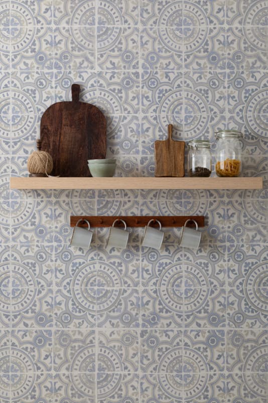 Hovia FA51183BU06W Sevilla Blue - mural w płytki azulejos